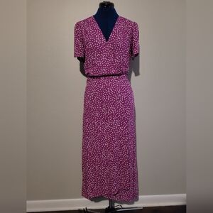 GAP - Long Floral Wrap Dress 🌸